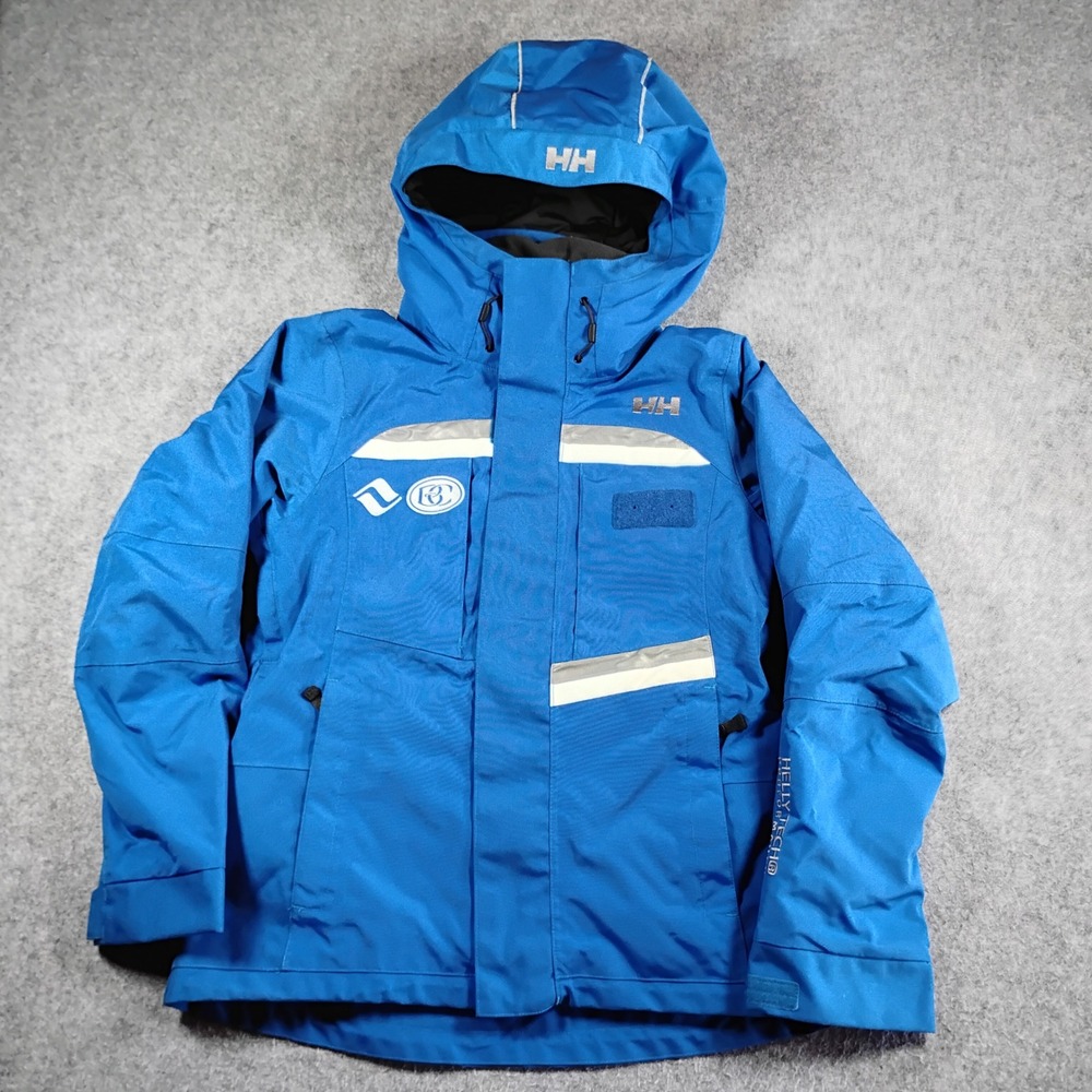 Helly Hansen Helly Tech Performance Ski Jacket Beaver Creek Womens XS Blue Hood